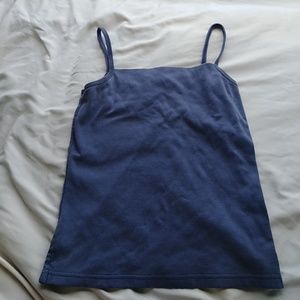 Navy blue tank top